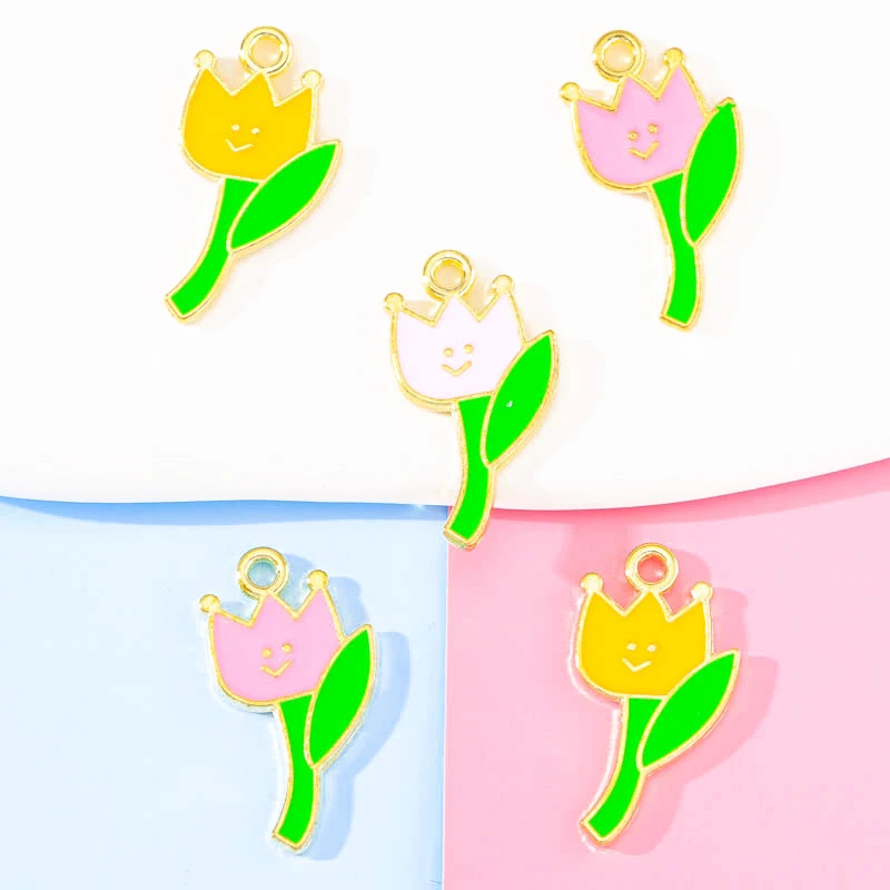 20Pcs 12*23MM Pink Enamel Alloy Tulip Pendant Party Earrings Bracelets Necklaces DIY Making Accessories Charms Jewelry Wholesale
20Pcs 12*23MM Pink Enamel Alloy Tulip Pendant Party Earrings Bracelets Necklaces DIY Making Accessories Charms Jewelry Wholesale