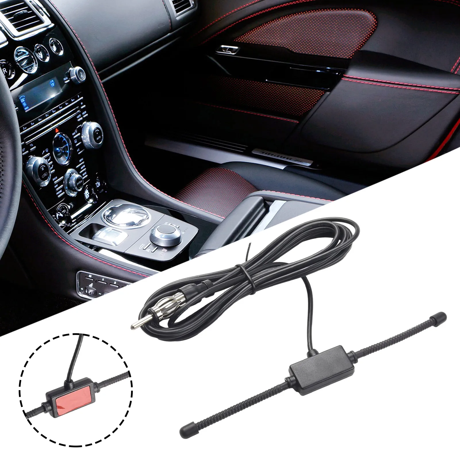 1X Car Dipole Antenna Boat Stereo AM FM Glass Antenna Radio Antenna Universal Radio Horn Antenna T-shaped Small Hidden Glass
1X Car Dipole Antenna Boat Stereo AM FM Glass Antenna Radio Antenna Universal Radio Horn Antenna T-shaped Small Hidden Glass
