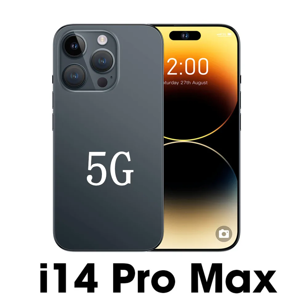 Смартфон I14 Pro Max Ultra HD, 4G, телефон с двумя SIM-картами, сотовый телефон 6,7 дюйма, 48 + 64 мп, 6800 мАч, сотовые телефоны
Смартфон I14 Pro Max Ultra HD, 4G, телефон с двумя SIM-картами, сотовый телефон 6,7 дюйма, 48 + 64 мп, 6800 мАч, сотовые телефоны