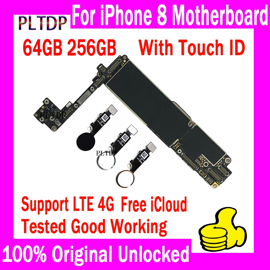 Разблокированная материнская плата с/без сенсорного ввода отпечатков пальцев для Apple iphone 8 материнская плата с полными ЧИПАМИ протестированная хорошая логическая плата 64 ГБ
Разблокированная материнская плата с/без сенсорного ввода отпечатков пальцев для Apple iphone 8 материнская плата с полными ЧИПАМИ протестированная хорошая логическая плата 64 ГБ