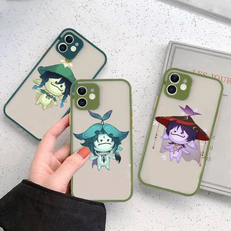 Genshin Impact cute cartoon doll Phone Case matte transparent For iphone 14 11 12 13 plus mini x xs xr pro max cover
Genshin Impact cute cartoon doll Phone Case matte transparent For iphone 14 11 12 13 plus mini x xs xr pro max cover