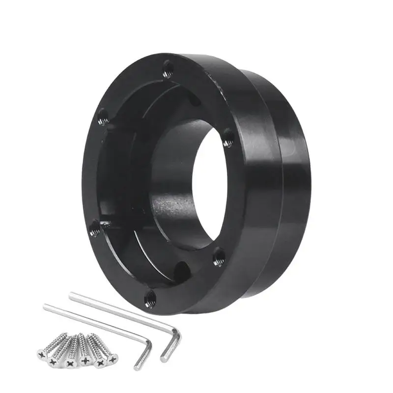 Steering Wheel Adapter Plate 13 14 Steering Wheels PCD Racing Car Game Modification Durable G29 G920 G923 Steering Wheel Adapter
Steering Wheel Adapter Plate 13 14 Steering Wheels PCD Racing Car Game Modification Durable G29 G920 G923 Steering Wheel Adapter