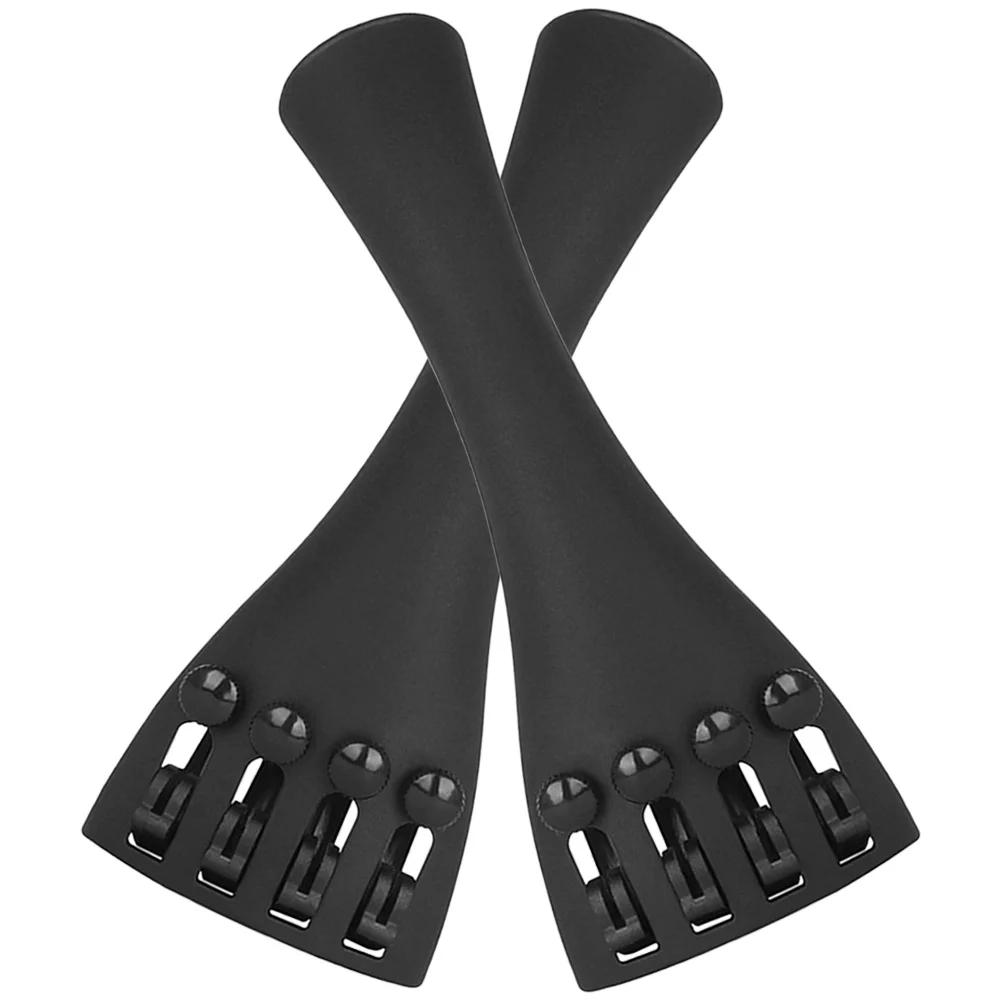 2 Pcs Cello Accessories Finetuner Tailpiece Supply Replacement Major Carbon Fiber 4-hole
2 Pcs Cello Accessories Finetuner Tailpiece Supply Replacement Major Carbon Fiber 4-hole