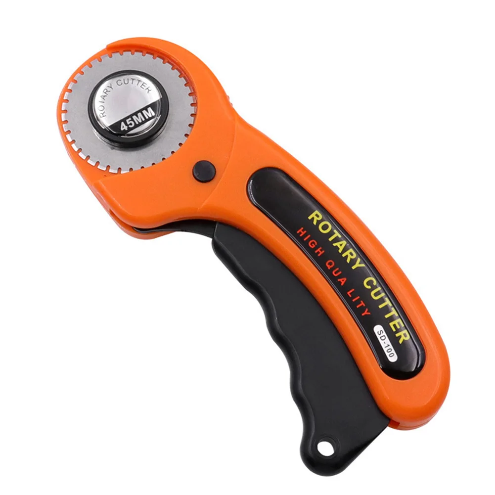 45mm Round Wheel Rotary Cutter Quilting Sewing Roller Fabric Cutting Cloth Tools Round Knife Sewing Accessories
45mm Round Wheel Rotary Cutter Quilting Sewing Roller Fabric Cutting Cloth Tools Round Knife Sewing Accessories