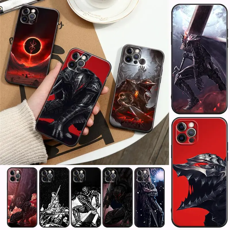 Japan Anime Berserk Guts Comics Phone Case for Apple iPhone 13 Pro 12 11 8 7 SE XR XS Max 5 5s 6 6s Pro Plus Silicone Case Funda
Japan Anime Berserk Guts Comics Phone Case for Apple iPhone 13 Pro 12 11 8 7 SE XR XS Max 5 5s 6 6s Pro Plus Silicone Case Funda