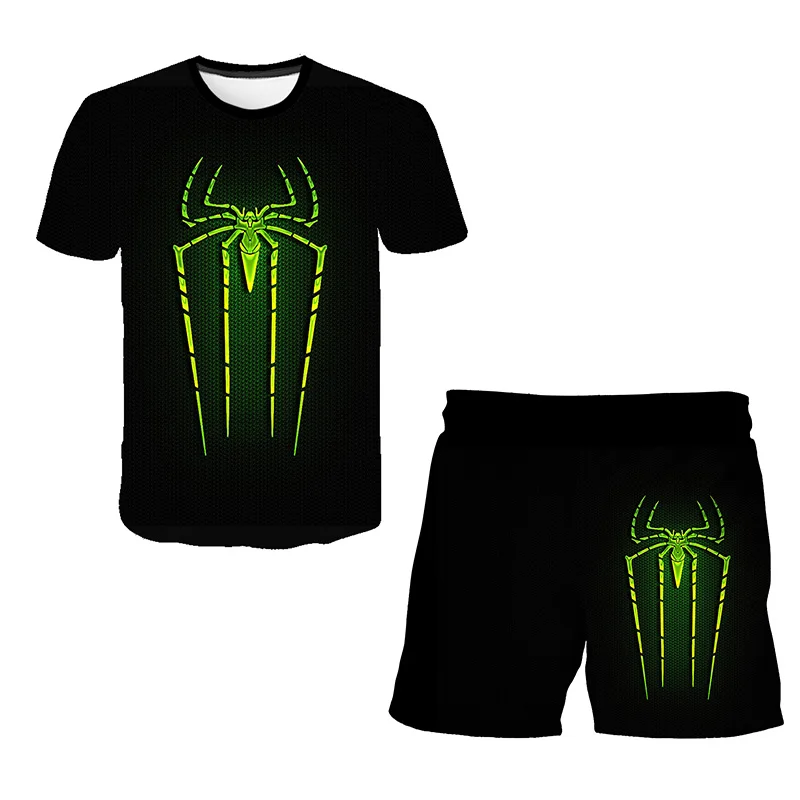 Superhero child T-Shirt + Shorts 2pcs Spidera-man Kids Beach Shorts Cartoon Anime Baby Clothes Boys Girls Universal T-Shirt Suit
Superhero child T-Shirt + Shorts 2pcs Spidera-man Kids Beach Shorts Cartoon Anime Baby Clothes Boys Girls Universal T-Shirt Suit