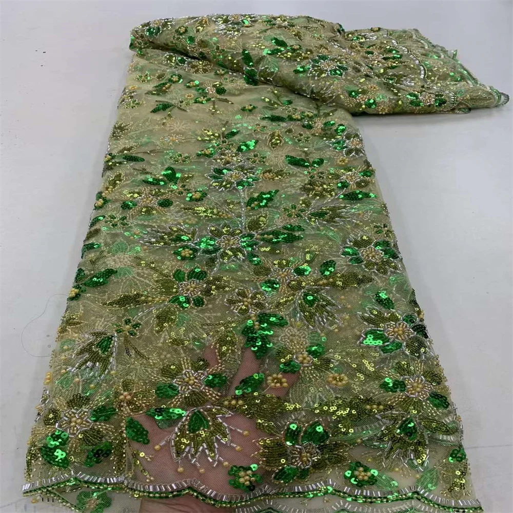 Африканская Тюлевая кружевная ткань 2022, Высококачественная французская сетчатая кружевная ткань с блестками и бисером, нигерийские кружевные ткани для платьев ZX4509
Африканская Тюлевая кружевная ткань 2022, Высококачественная французская сетчатая кружевная ткань с блестками и бисером, нигерийские кружевные ткани для платьев ZX4509