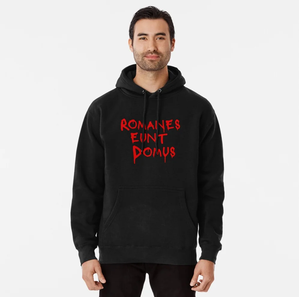 Romanes Eunt Domus пуловер Толстовка Новинка 100% хлопок Удобная Повседневная мужская толстовка модная уличная одежда
Romanes Eunt Domus пуловер Толстовка Новинка 100% хлопок Удобная Повседневная мужская толстовка модная уличная одежда