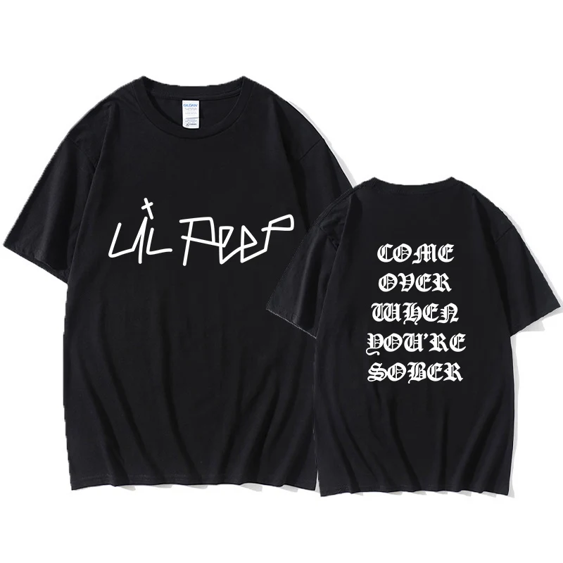 Lil Peep Come Over When You're Sober Tour Concert Vtg Reprint Top T Shirt New Summer Streetwear print Top Cotton Tshirts Men
Lil Peep Come Over When You're Sober Tour Concert Vtg Reprint Top T Shirt New Summer Streetwear print Top Cotton Tshirts Men