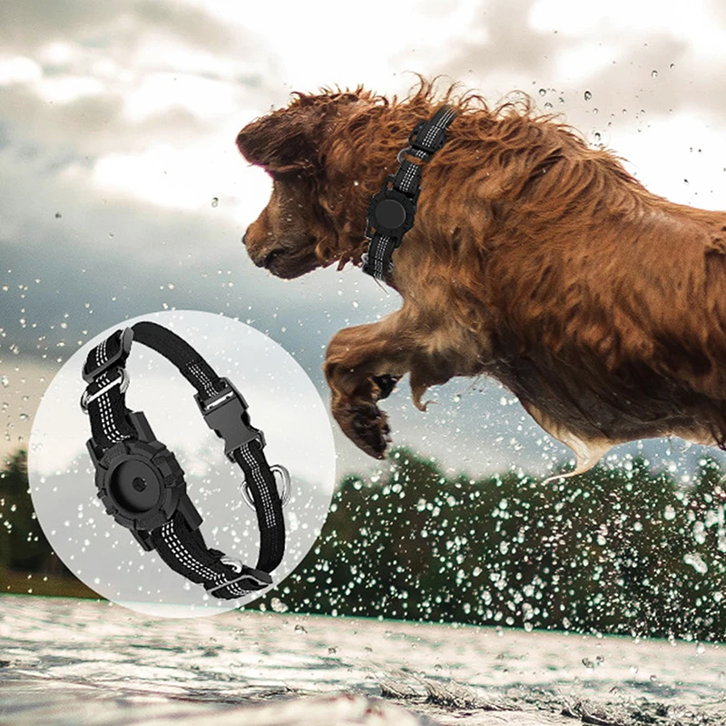 New Leather Pet Adjustable Collar For Location Tracker Dog Cat Anti-lost AirTag Case Airtags Location Collar
New Leather Pet Adjustable Collar For Location Tracker Dog Cat Anti-lost AirTag Case Airtags Location Collar