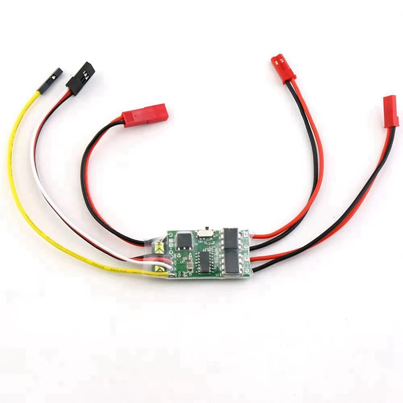 Two-Way Bidirectional 5A ESC Brushed Speed Controller Dual Way ESC 2S-3S Lipo For RC Model Car Boat Tank Spare Parts
Two-Way Bidirectional 5A ESC Brushed Speed Controller Dual Way ESC 2S-3S Lipo For RC Model Car Boat Tank Spare Parts