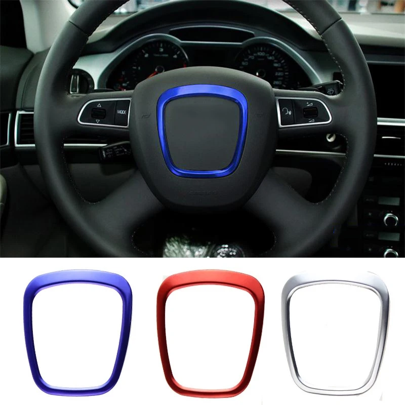 For Audi A4 B6 B7 B8 A6 C6 A5 Q7 Q5 A3 8P S3 8v Car Steering Wheel Logo Trim Cover Frame Decoration Sticker Decals Accessories
For Audi A4 B6 B7 B8 A6 C6 A5 Q7 Q5 A3 8P S3 8v Car Steering Wheel Logo Trim Cover Frame Decoration Sticker Decals Accessories