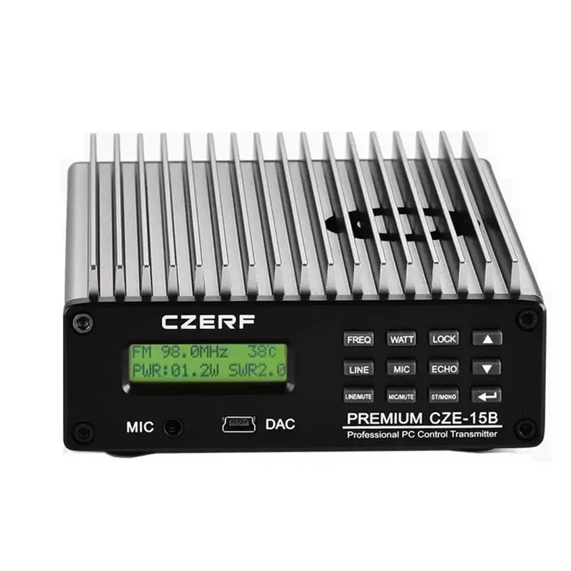 15W FM Radio Transmitter Broadcasting for Church, Car, Home, Conference, Christmas Light Show
15W FM Radio Transmitter Broadcasting for Church, Car, Home, Conference, Christmas Light Show