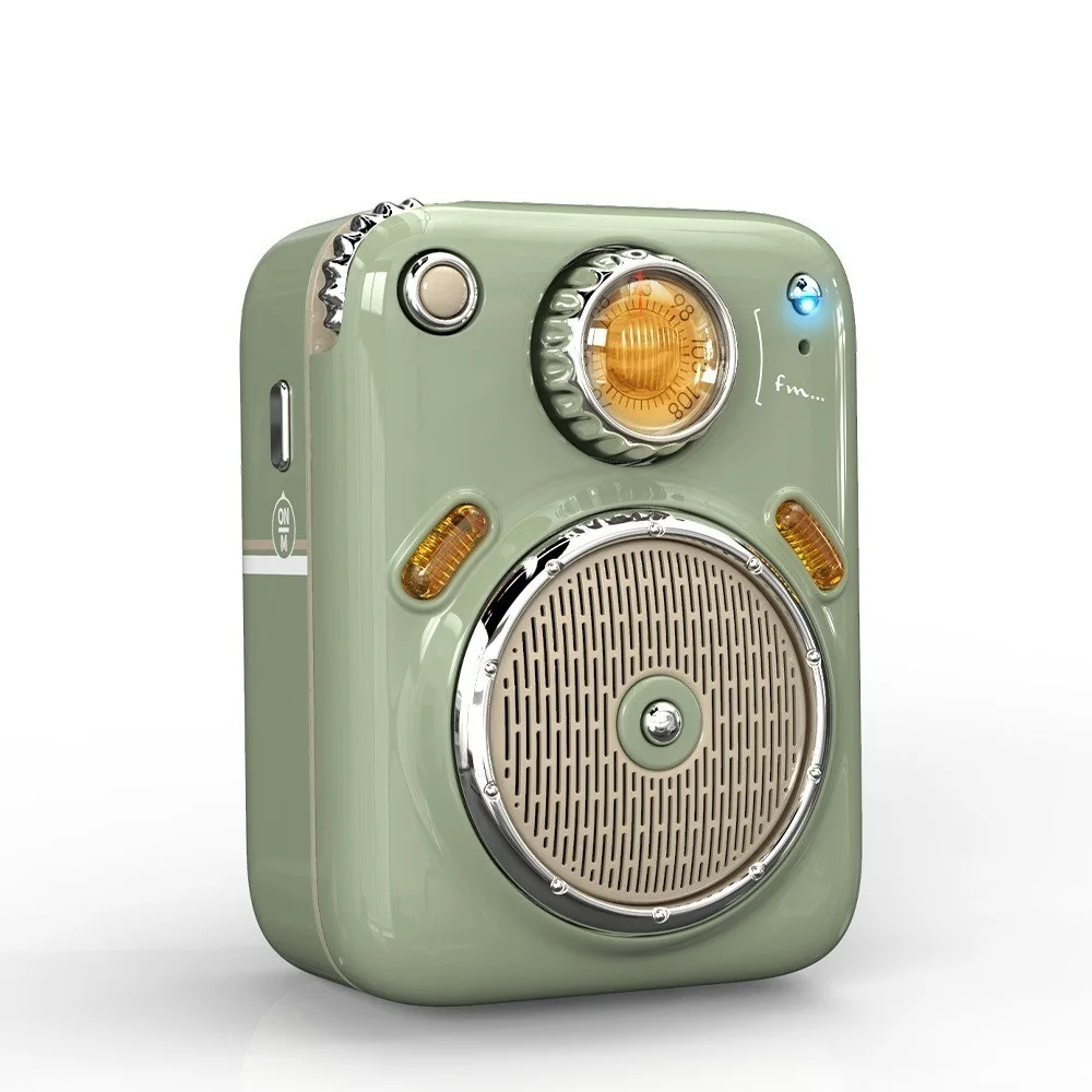 Мини Bluetooth-динамик с FM-радио, симпатичный портативный беспроводной динамик для улицы, долгий срок службы, поддержка TF-карты
Мини Bluetooth-динамик с FM-радио, симпатичный портативный беспроводной динамик для улицы, долгий срок службы, поддержка TF-карты