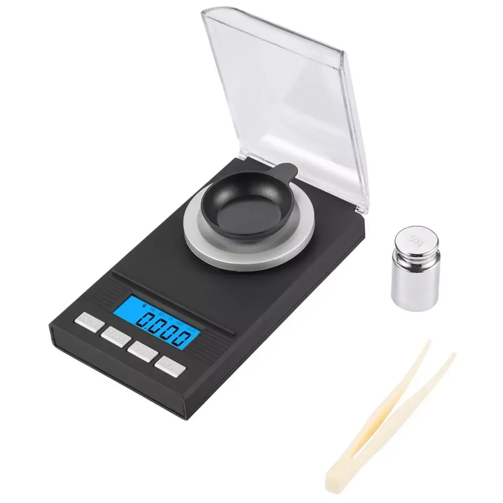 Digital Kitchen Scale Scale 50g/0.001g LCD Mini Pocket Jewelry Scales Food Cake Lab Diamond Medicine 6 Units Scales
Digital Kitchen Scale Scale 50g/0.001g LCD Mini Pocket Jewelry Scales Food Cake Lab Diamond Medicine 6 Units Scales
