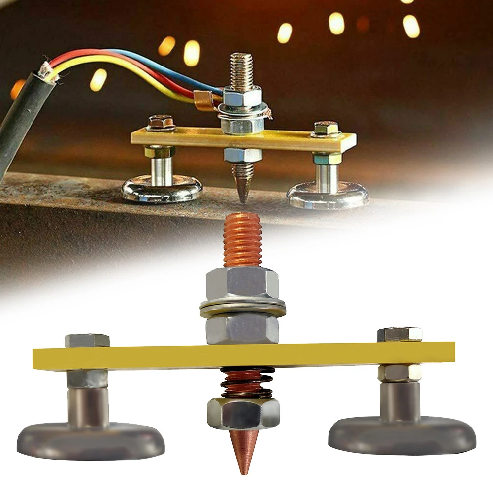 1 Pc Magnetic Double Welding Ground Clamp Support Holder Fixture Iron For Railings Table Metal Poles Struts Welder Accessories
1 Pc Magnetic Double Welding Ground Clamp Support Holder Fixture Iron For Railings Table Metal Poles Struts Welder Accessories