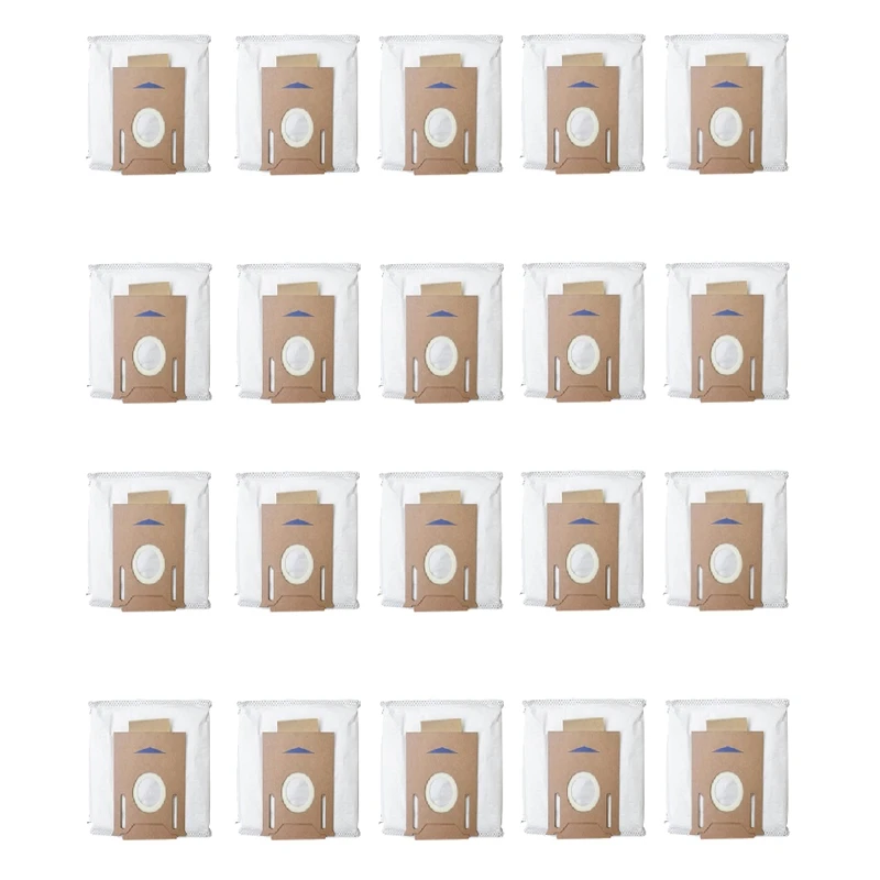 20 Pcs Leakproof Dust Bag For ECOVACS DEEBOT OZMO T8/T8AIVI Robot Vacuum Cleaner Replacement Accessories Parts Kits
20 Pcs Leakproof Dust Bag For ECOVACS DEEBOT OZMO T8/T8AIVI Robot Vacuum Cleaner Replacement Accessories Parts Kits