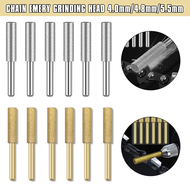 6/12/18pcs Diamond Chainsaw Sharpener Burr 3x4/4.8/5.5mm Grinder Chain Saw Drill Bits Saw Sharpening Carving Grinder Tool
6/12/18pcs Diamond Chainsaw Sharpener Burr 3x4/4.8/5.5mm Grinder Chain Saw Drill Bits Saw Sharpening Carving Grinder Tool