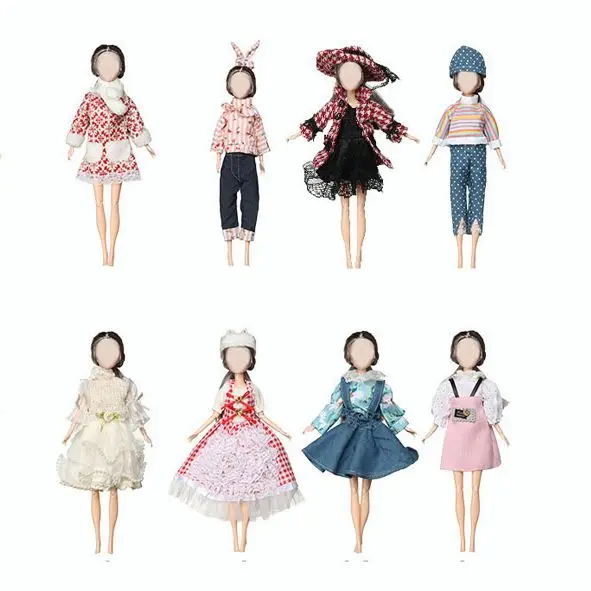 New 30cm Fashion Doll Clothes Fat Doll Skirt Lace Print Dress Overalls doll set Doll Clothes Accessories for BJD 1/6 Doll
New 30cm Fashion Doll Clothes Fat Doll Skirt Lace Print Dress Overalls doll set Doll Clothes Accessories for BJD 1/6 Doll