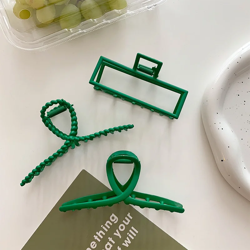 Новинка 2022, весенне-летняя зеленая заколка для захвата, зажим для акулы, сетчатый красный обруч для волос, металлический корейский зажим для...
Новинка 2022, весенне-летняя зеленая заколка для захвата, зажим для акулы, сетчатый красный обруч для волос, металлический корейский зажим для...