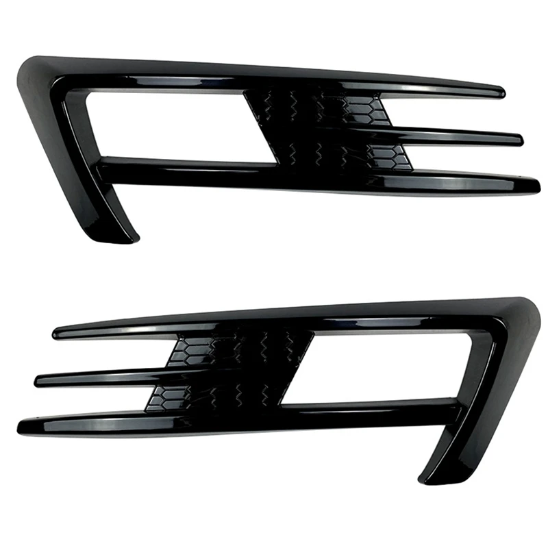 2X For Golf 7 MK7 2014 2015 2016 2017 Front Bumper Fog Light Grilles Fog Lamp Eyebrow Cover Trim Bright Black
2X For Golf 7 MK7 2014 2015 2016 2017 Front Bumper Fog Light Grilles Fog Lamp Eyebrow Cover Trim Bright Black