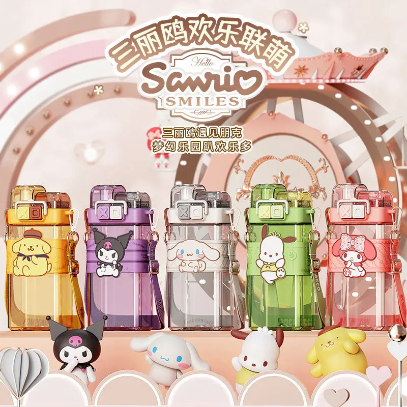 520 мл Sanrioed Melody Cute Purin Kuromi Cinnamoroll пластиковая бутылка двойная чашка для напитков Студенческая мультяшная бутылка для воды большой емкости
520 мл Sanrioed Melody Cute Purin Kuromi Cinnamoroll пластиковая бутылка двойная чашка для напитков Студенческая мультяшная бутылка для воды большой емкости