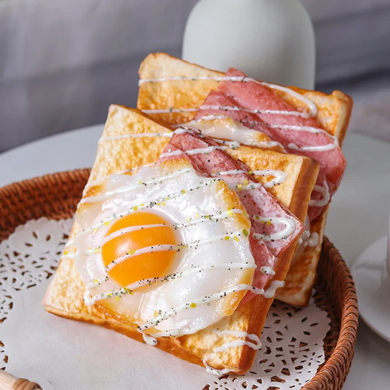 1PC Artificial Eggs On Toast Fake Food Decoration Photography Pro Food Simulation Cake Model Tea Table Decoration FCYY-067
1PC Artificial Eggs On Toast Fake Food Decoration Photography Pro Food Simulation Cake Model Tea Table Decoration FCYY-067