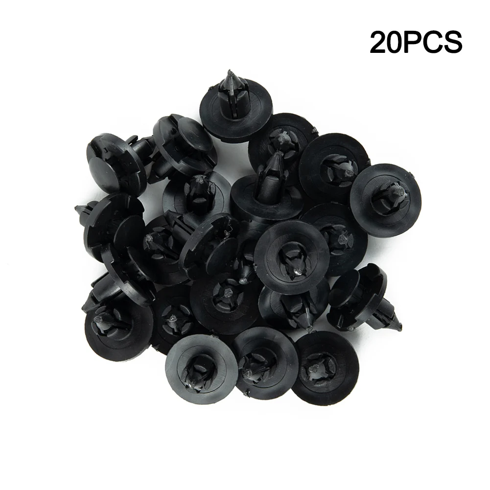 Mud Rivets Retainer Clips for Nissan Caravans Bumper Push 15mm Black High Quality Buses Trunk 20pcs Plastic Fastener Set
Mud Rivets Retainer Clips for Nissan Caravans Bumper Push 15mm Black High Quality Buses Trunk 20pcs Plastic Fastener Set