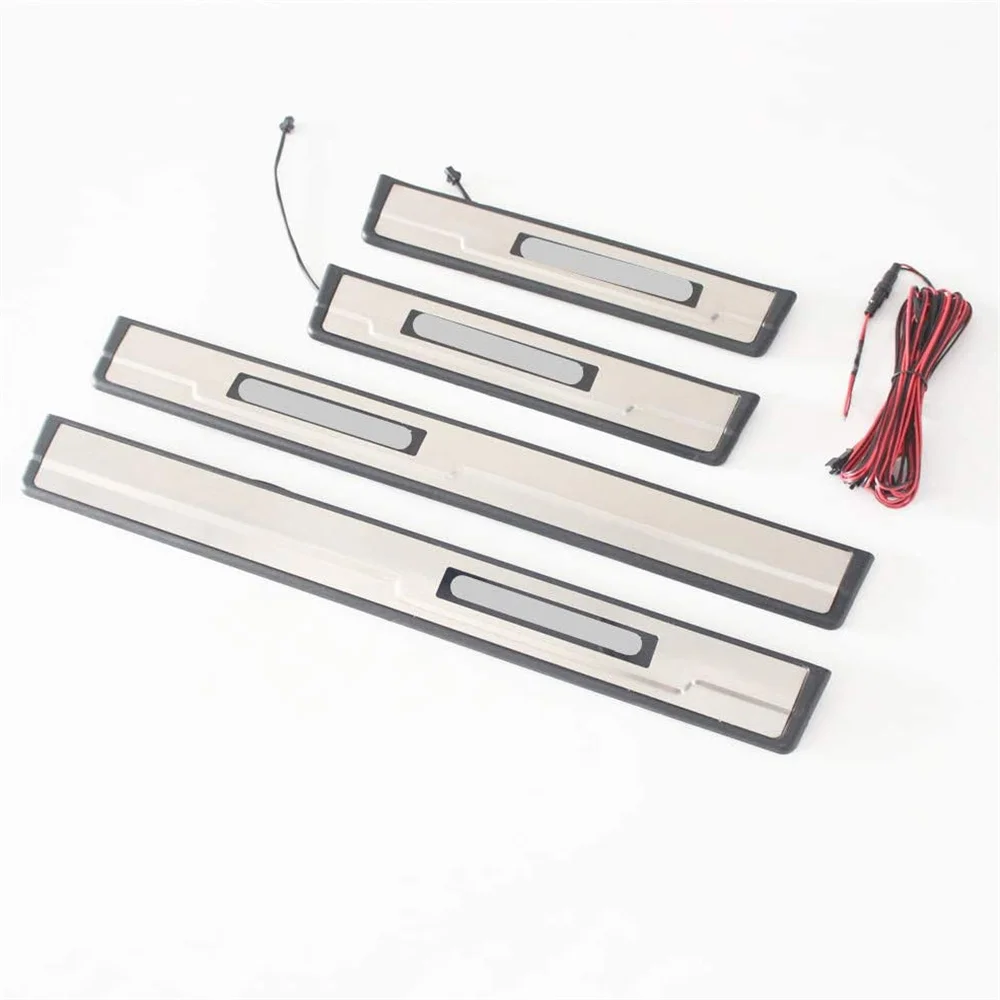 Car Styling Stainless Steel Led Door Sill Scuff Plate Guard Sills Protector Trim For Toyota RAV4 2013-2018
Car Styling Stainless Steel Led Door Sill Scuff Plate Guard Sills Protector Trim For Toyota RAV4 2013-2018