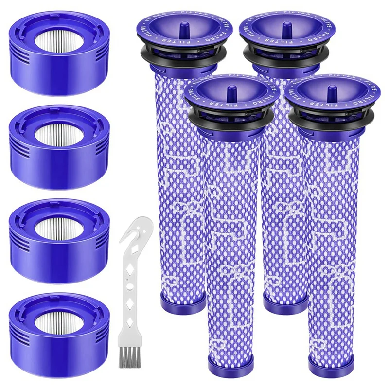 Replacement HEPA Filters Compatible For Dyson V7 V8 Vacuum Cleaner Accessories Replaces DY-965661-01, DY-967478-01
Replacement HEPA Filters Compatible For Dyson V7 V8 Vacuum Cleaner Accessories Replaces DY-965661-01, DY-967478-01