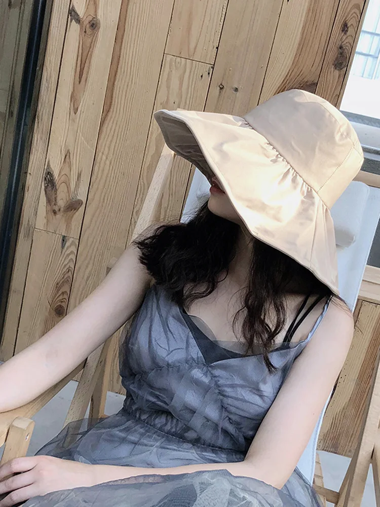 Female summer fisherman hat leisure Japanese literary big tide joker eaves folding basin caps a sunscreen fashion elegant art wi
Female summer fisherman hat leisure Japanese literary big tide joker eaves folding basin caps a sunscreen fashion elegant art wi