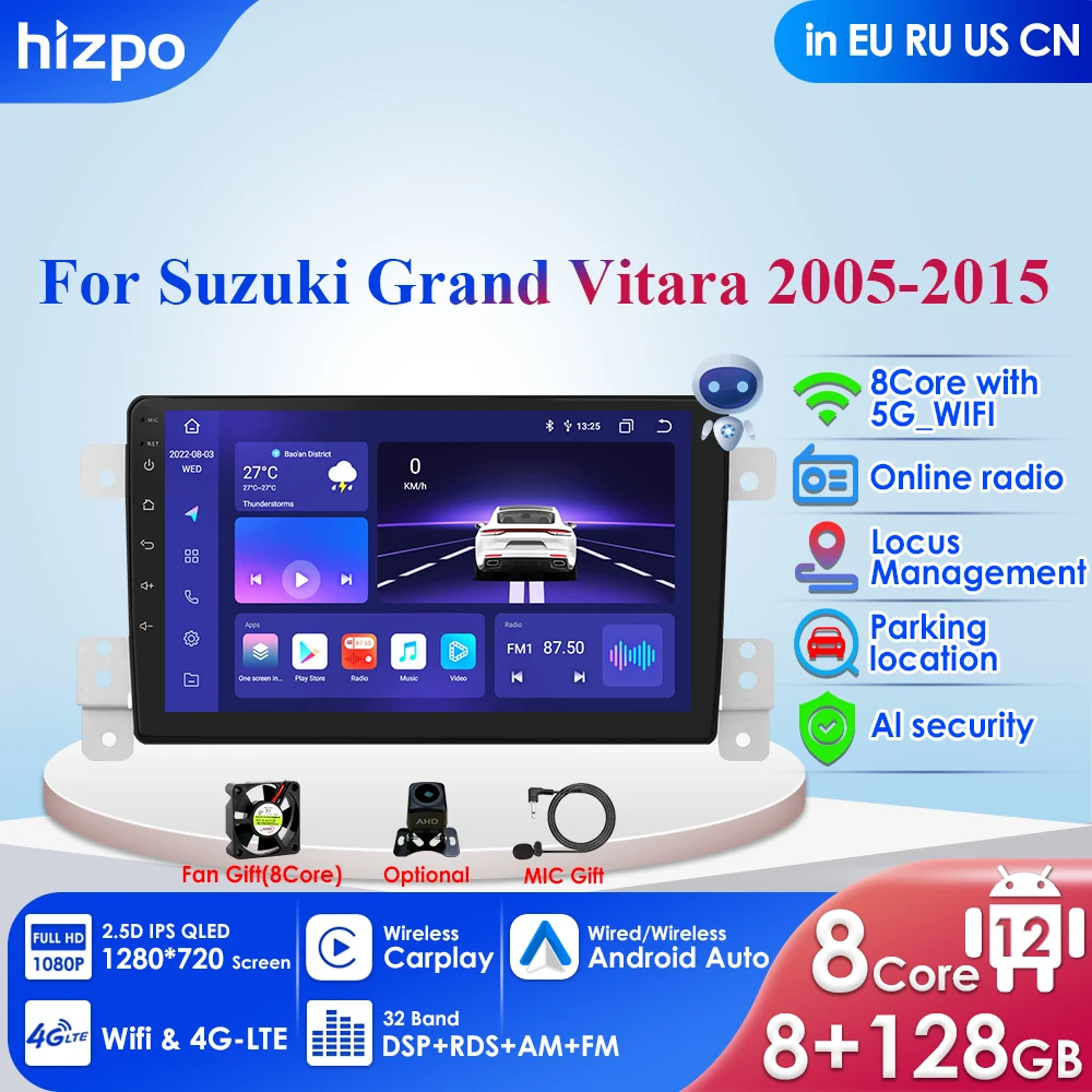 4G 2 Din Android 12 Car Radio Multimedia Video Player GPS Navigation Carplay for LADA Vesta Cross Sport 2015 -2019 Stereo Screen
4G 2 Din Android 12 Car Radio Multimedia Video Player GPS Navigation Carplay for LADA Vesta Cross Sport 2015 -2019 Stereo Screen