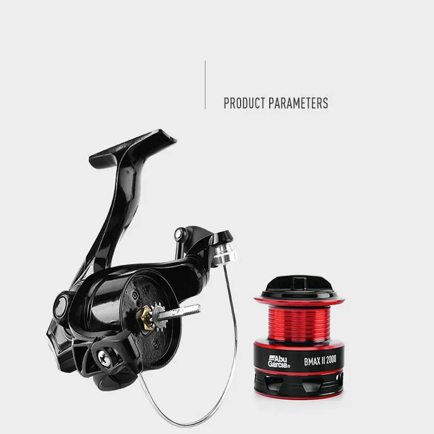 Спиннинговая Рыболовная катушка Abu Garcia Bmax II Black Max 1000-5000 4 + 1BB солевой щит