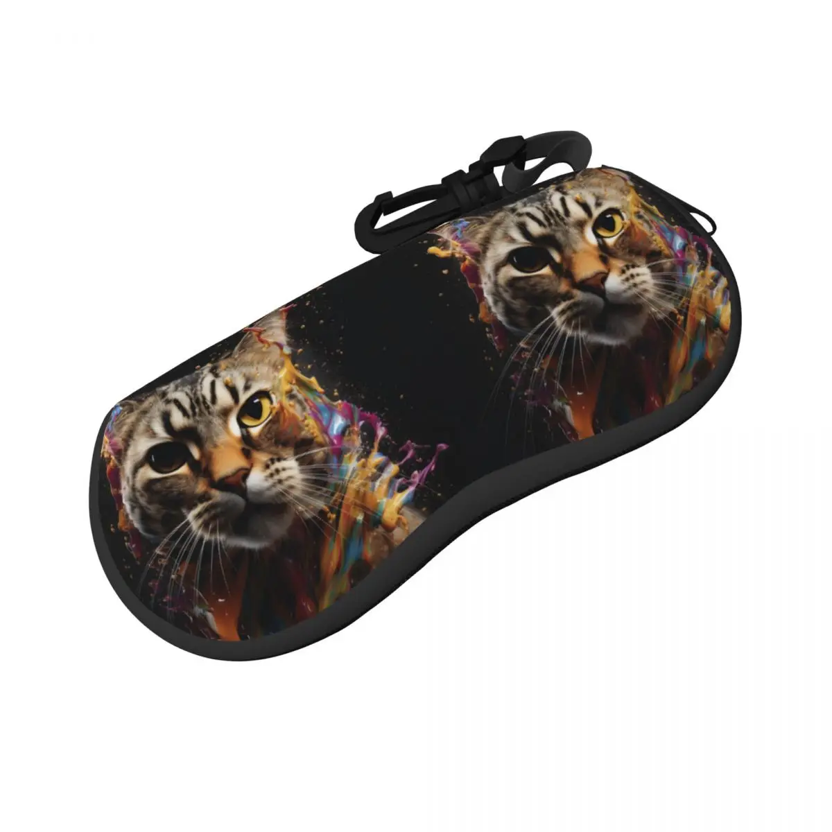 Cat Horizontal Glasses Case Liquid Splash Explosion Male Female Zipped Sunglasses Pouch Fashion Travel Eyeglasses Accessory
Cat Horizontal Glasses Case Liquid Splash Explosion Male Female Zipped Sunglasses Pouch Fashion Travel Eyeglasses Accessory