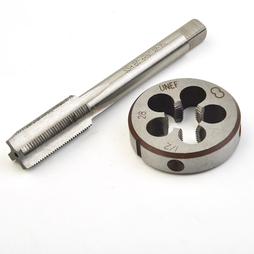 Replacement Tap die Accessory Indexable Set Right Hand Thread 1/2"-28 223 5.56 22LR Metalworking Durable Useful
Replacement Tap die Accessory Indexable Set Right Hand Thread 1/2"-28 223 5.56 22LR Metalworking Durable Useful