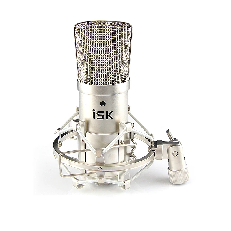 ISK BM800 Large diaphragm recording microphone singing anchor live condenser microphone
ISK BM800 Large diaphragm recording microphone singing anchor live condenser microphone