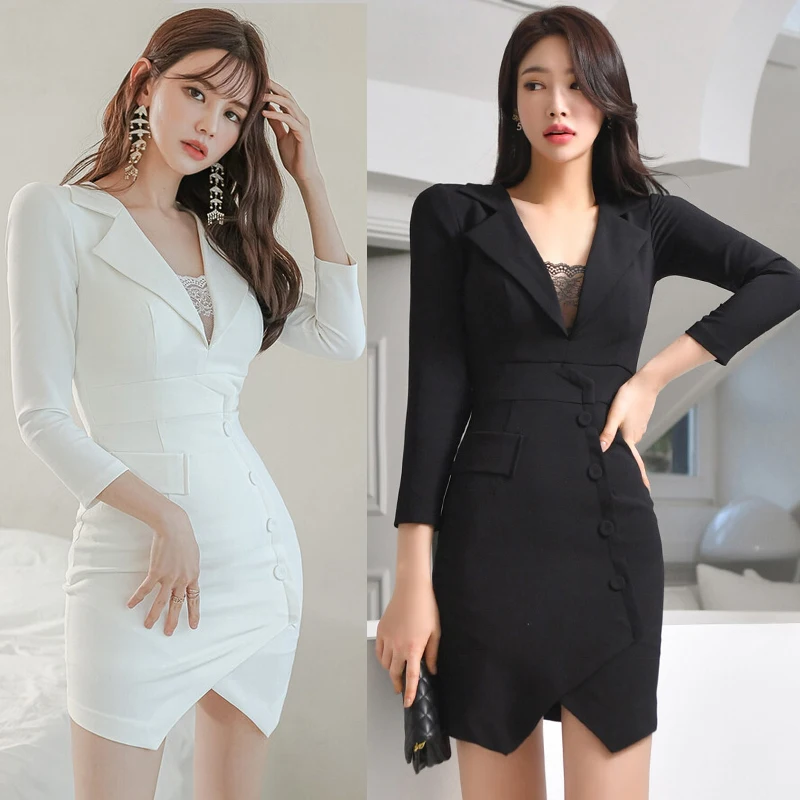 COIGARSAM Elegant Dresses Women Spring 2022 New Fashion Notched White Black Dress Dropshipping
COIGARSAM Elegant Dresses Women Spring 2022 New Fashion Notched White Black Dress Dropshipping