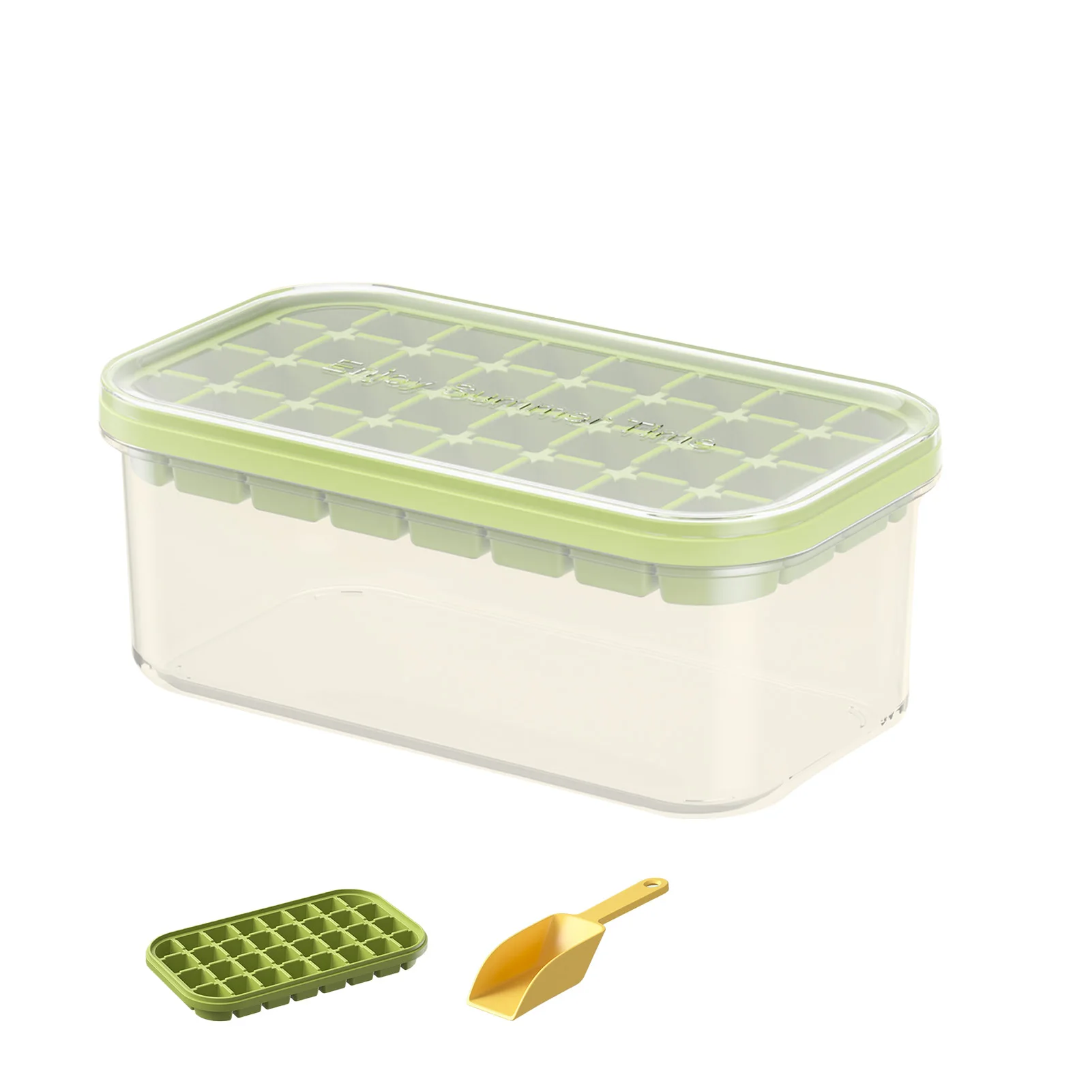Ice Cubes Making Trays Silicone Reusable Ice Cube Box For Fridge Double Layers Ice Making Tools For Home
Ice Cubes Making Trays Silicone Reusable Ice Cube Box For Fridge Double Layers Ice Making Tools For Home