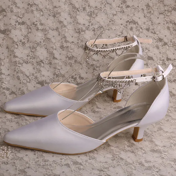 22 Colors Crystal Straps Pointed Toe Women Navy Shoes Wedding Low Heeled
22 Colors Crystal Straps Pointed Toe Women Navy Shoes Wedding Low Heeled