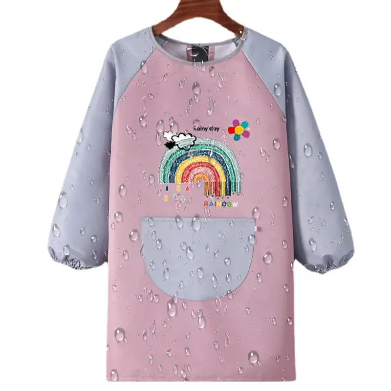 Kids Art Apron Long Sleeve Art Aprons Polyester For Kids Waterproof Comfortable Adjustable Art Aprons With Big Pocket For
Kids Art Apron Long Sleeve Art Aprons Polyester For Kids Waterproof Comfortable Adjustable Art Aprons With Big Pocket For