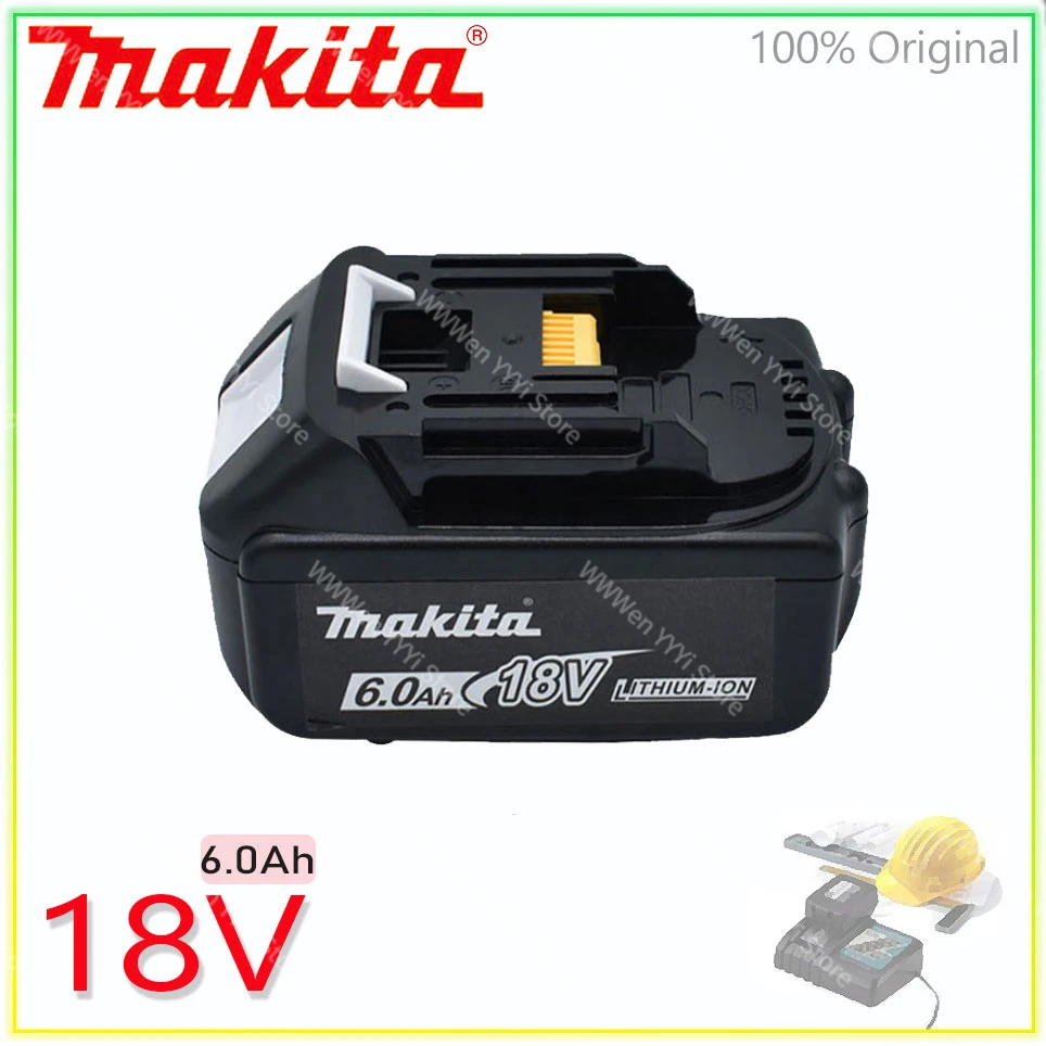 18V Original Makita 6000mAh Lithium-Ion Replacement Battery Power Tool Rechargeable Battery Makita USB Adapter BL1860 BL1850
18V Original Makita 6000mAh Lithium-Ion Replacement Battery Power Tool Rechargeable Battery Makita USB Adapter BL1860 BL1850