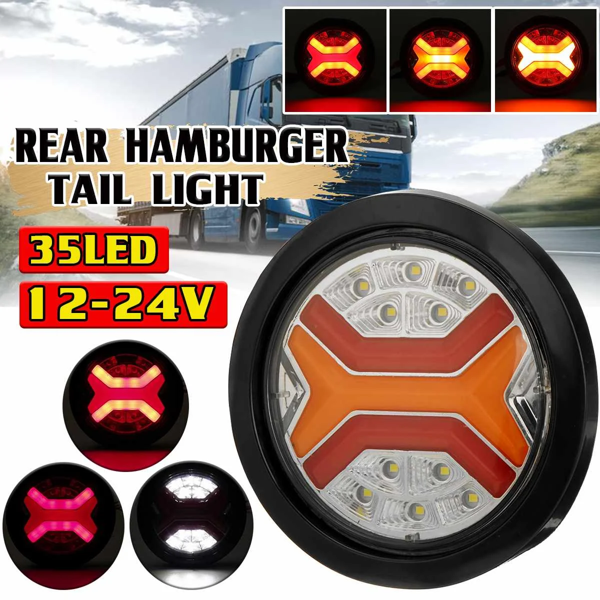 1/2/4x Dynamic Truck Tralier LED Rear Tail Lights Sequential Turn Signal Blinker Brake Reverse Lamp For Car Boat Bus Van Caravan
1/2/4x Dynamic Truck Tralier LED Rear Tail Lights Sequential Turn Signal Blinker Brake Reverse Lamp For Car Boat Bus Van Caravan