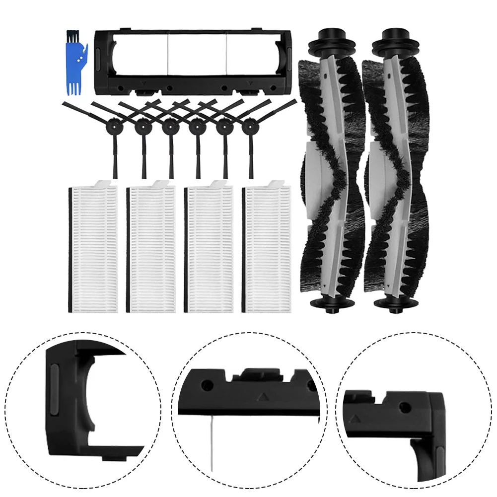 Roller Main Side Brush Cover For Vactidy T6 Robot Vacuum Clenaer Replacement Spare Parts Accessories Main Brush Side Brush
Roller Main Side Brush Cover For Vactidy T6 Robot Vacuum Clenaer Replacement Spare Parts Accessories Main Brush Side Brush