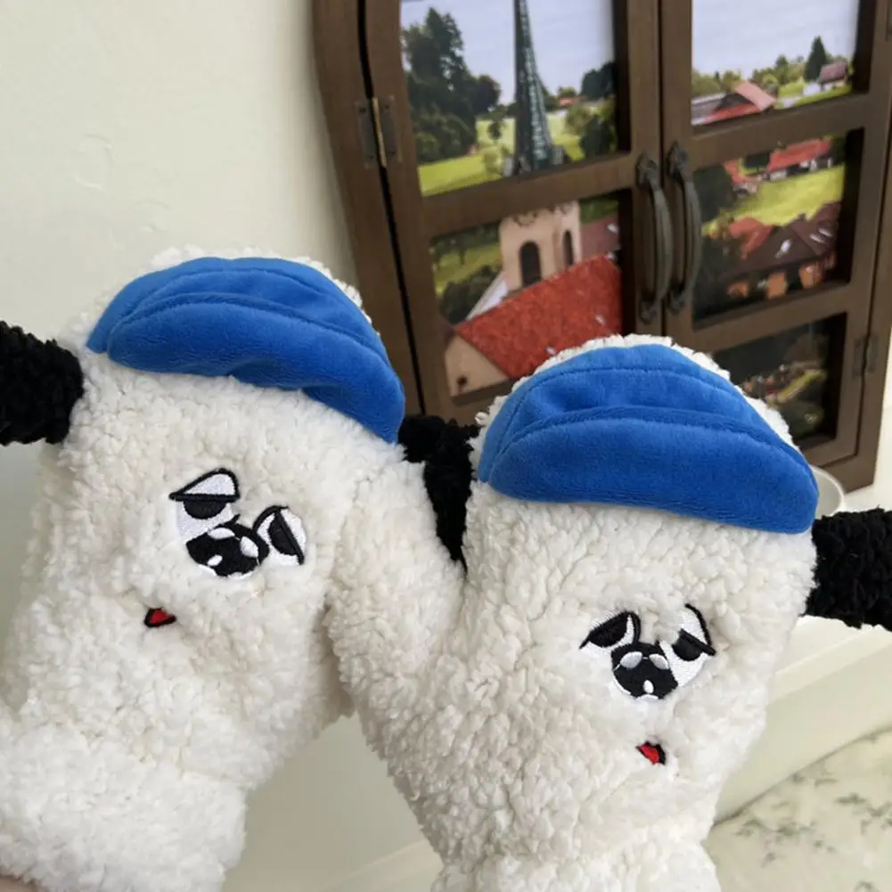 1 Pair Trendy Children Mittens Comfortable Winter Mittens Thicken Cartoon Dog Cycling Mittens Keep Warm
1 Pair Trendy Children Mittens Comfortable Winter Mittens Thicken Cartoon Dog Cycling Mittens Keep Warm