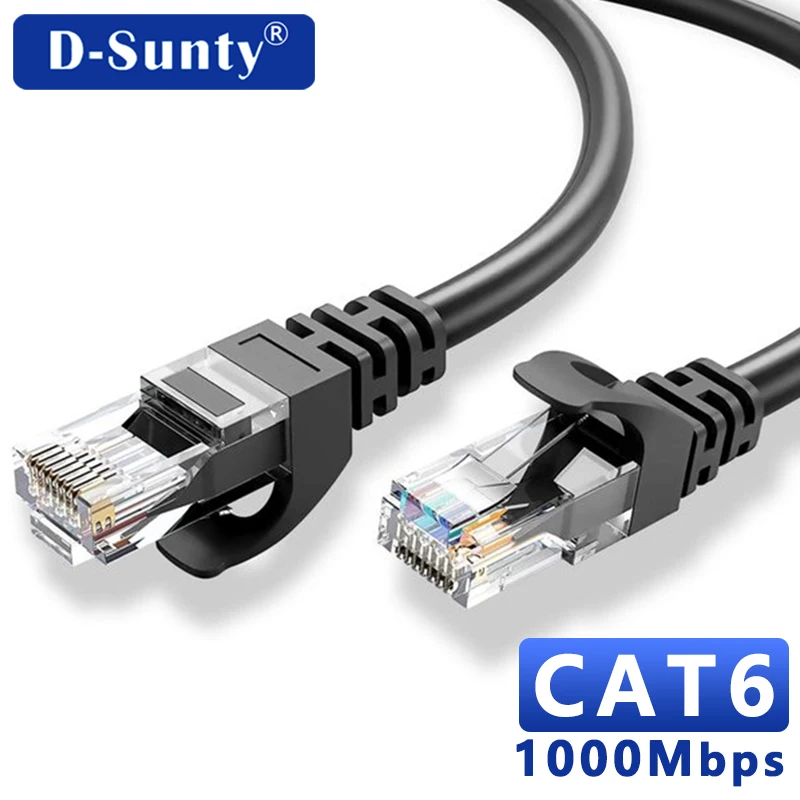Cat 6 Ethernet Cable 1000Mbps Round Internet Network Patch Cord 5/10/30M for Laptop Router Cat6 Lan Cable
Cat 6 Ethernet Cable 1000Mbps Round Internet Network Patch Cord 5/10/30M for Laptop Router Cat6 Lan Cable