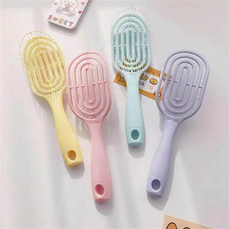 Elliptical hollowing out Hair Scalp Massage Comb Hairbrush Wet Curly Detangle Hair Brush for Salon Hairdressing Styling Tools
Elliptical hollowing out Hair Scalp Massage Comb Hairbrush Wet Curly Detangle Hair Brush for Salon Hairdressing Styling Tools