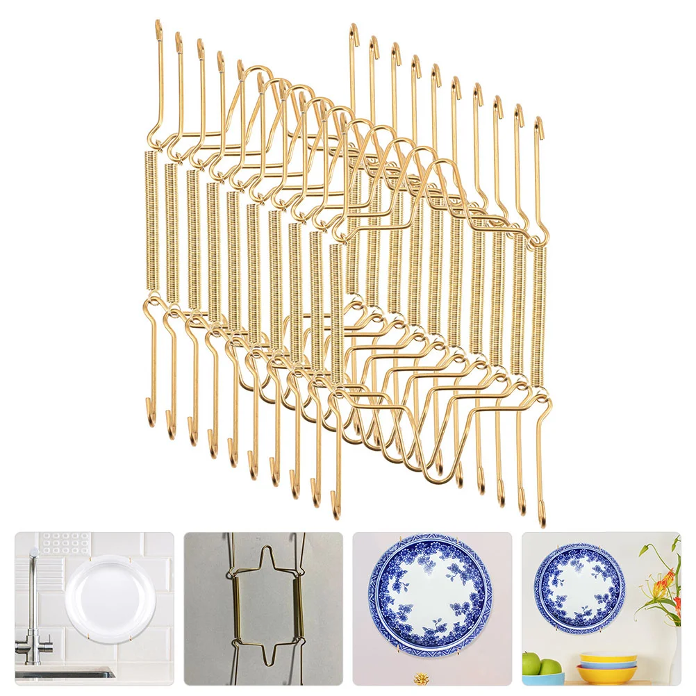 10 Pcs Wall Mount Clothes Rack Pictures Wall Decor Wire Plate Hangers Kitchen Dish Hook Plate Display Hanger Plate Hanging
10 Pcs Wall Mount Clothes Rack Pictures Wall Decor Wire Plate Hangers Kitchen Dish Hook Plate Display Hanger Plate Hanging