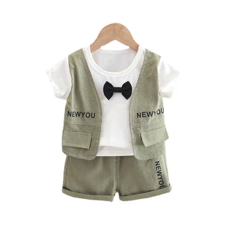 New Summer Baby Clothes Suit Children Boys Fashion Cotton T-Shirt Shorts 2Pcs/Sets Toddler Casual Costume Infant Kids Sportswear
New Summer Baby Clothes Suit Children Boys Fashion Cotton T-Shirt Shorts 2Pcs/Sets Toddler Casual Costume Infant Kids Sportswear