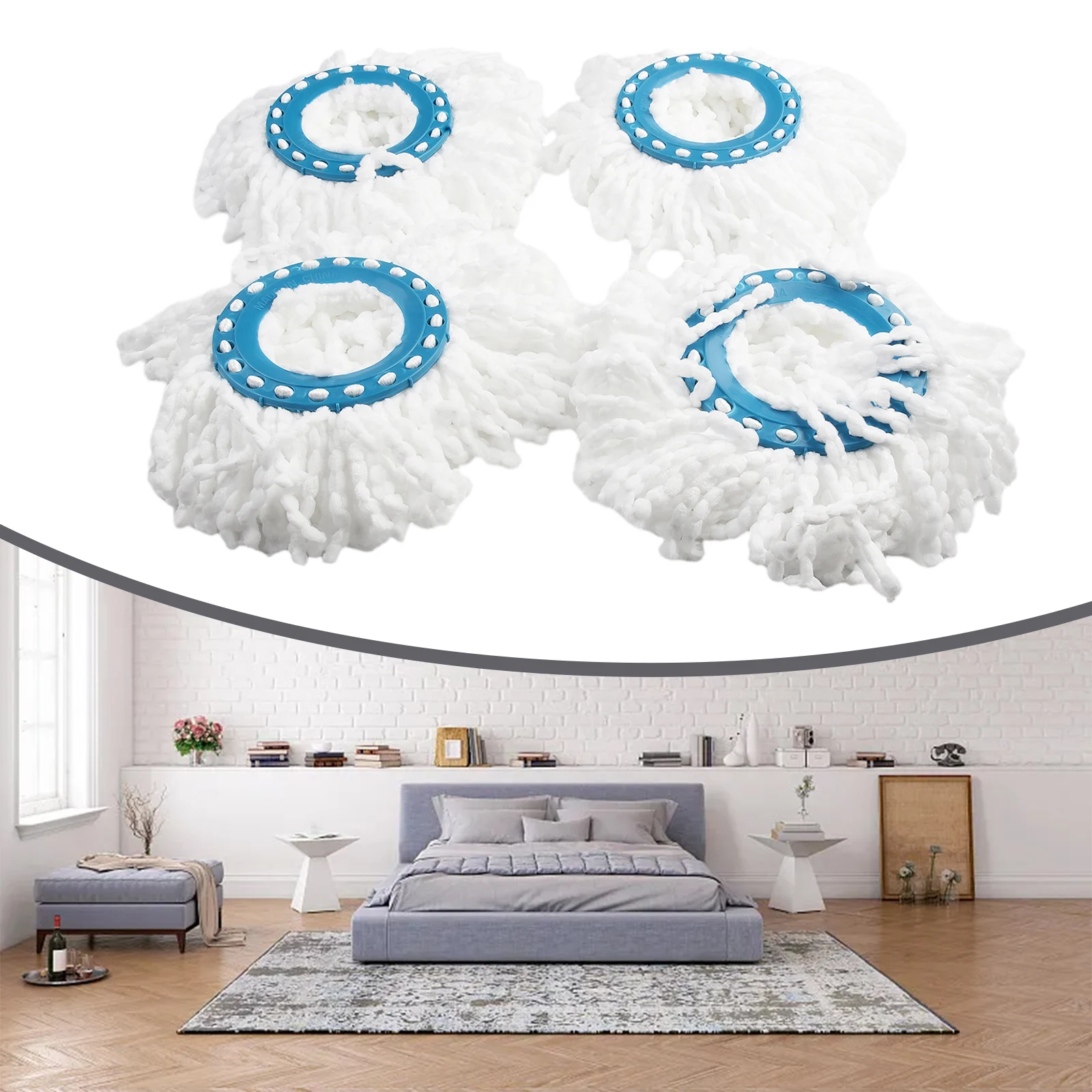 4PCS Rotating Mop Cloth Replacement Head Microfiber For Leifheit Clean Disc Mop Absorbent Household Cleaning Tools Accessories
4PCS Rotating Mop Cloth Replacement Head Microfiber For Leifheit Clean Disc Mop Absorbent Household Cleaning Tools Accessories