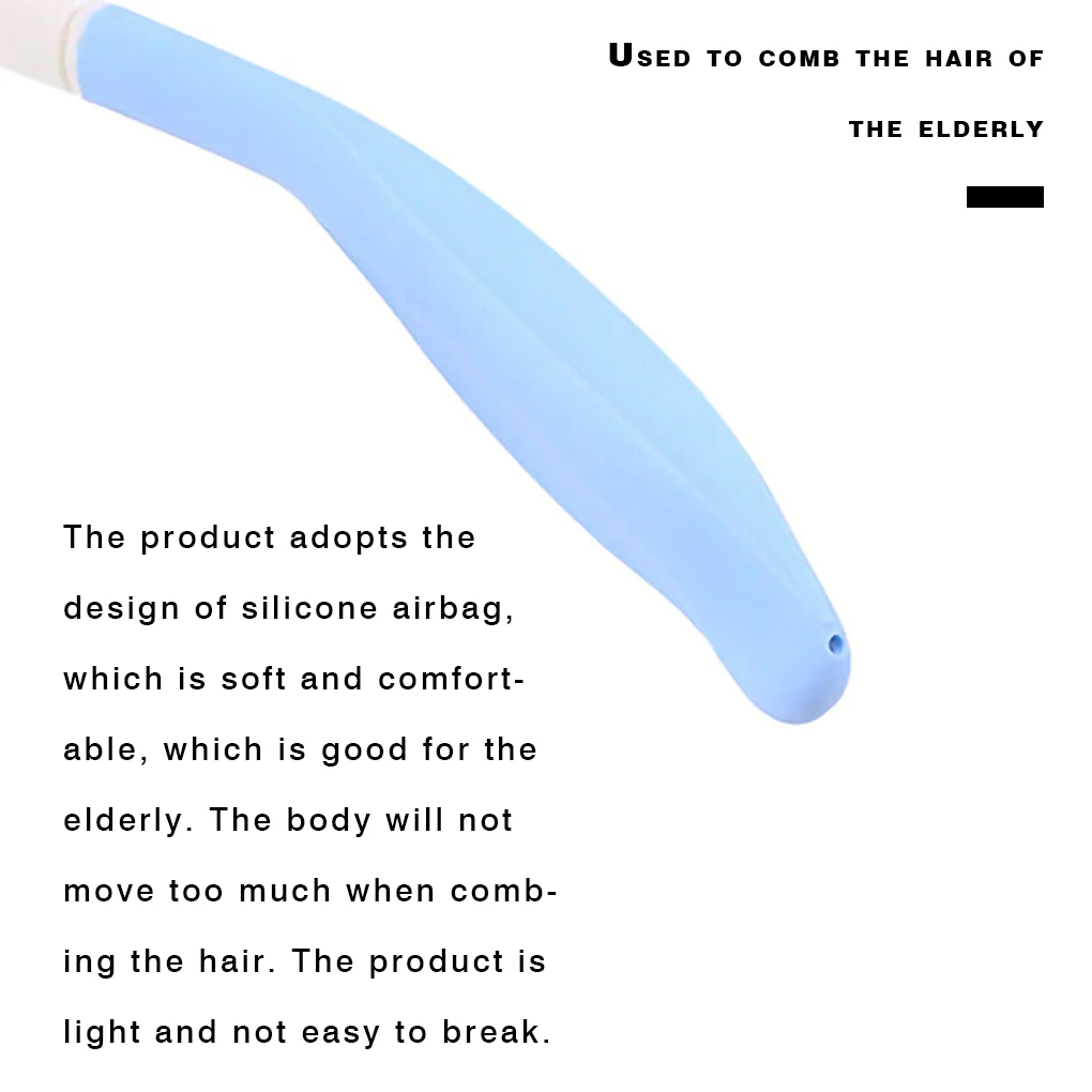 Long Reach Hairbrush Anti-slip Comfort Long Handled Comb for Elder Hand-disabled People
Long Reach Hairbrush Anti-slip Comfort Long Handled Comb for Elder Hand-disabled People